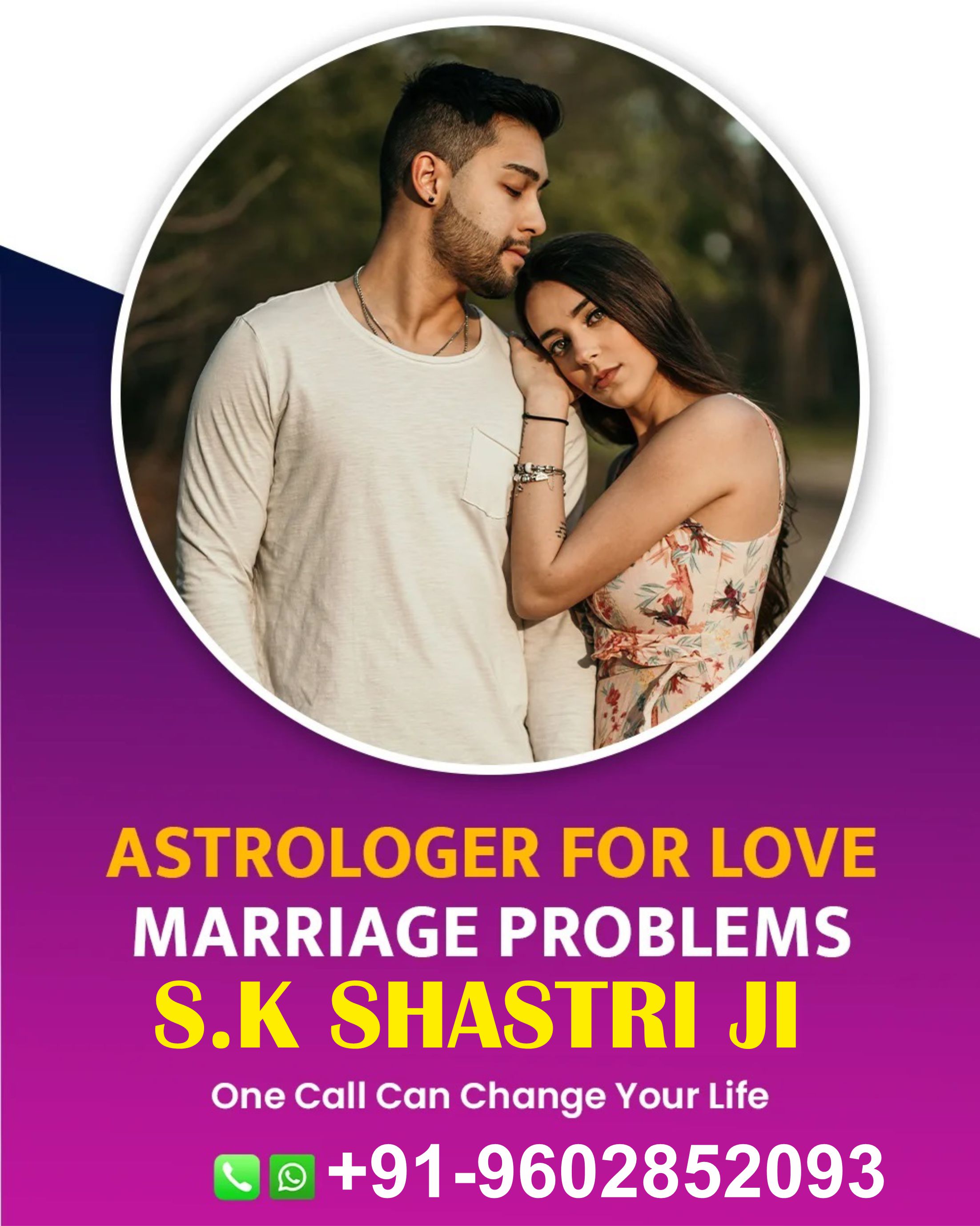 Love Marriage Problem Solution Astrologer +91-9602852093